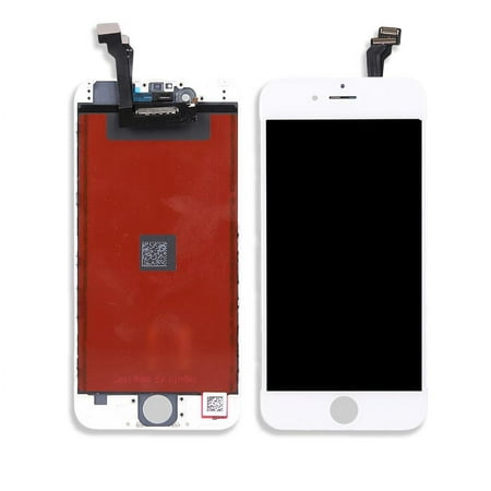 iPhone 6 Screens Replacement (A++ Quality) Screen Replacement for iPhone 6 4.7 inch LCD Digitizer Touch Screen LCD Replacement Screen Frame Assembly (White)