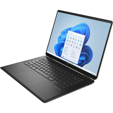 HP - Spectre 2-in-1 16" UHD+ Touch-Screen Gaming Laptop - Intel Evo Core i7 - 16GB Memory - Intel Arc A370M - 1TB SSD - Nightfall Black