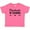 Hot Pink, variant on Inktastic Cheerleader in Training Boys or Girls Baby T-Shirt