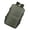 Army Green, variant on Ergonomic Backpack With Padded Laptop Sleeve And Quick Access Front Pockets