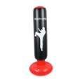 thumbnail image 3 of Saco de boxeo inflable para niños, equipo de ejercicio con saco de arena para niños y niñas, juguete, saco de Kickboxing, saco de boxeo para entrenami Negro, 3 of 8