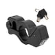 thumbnail image 3 of Cerradura de motocicleta empuñadura de manillar cerradura de bocina protectora de aluminio para seguridad de frenado negro, 3 of 9