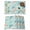 Teal Green, variant on Placemats Set of 6, Teal Red Turtle Coastal Woven Placemat, Linen Place Mats for Kitchen/Dining Tables, Summer Beach Nautical Coral Starfish Washable Table Mats for Party