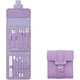 thumbnail image 1 of Juego de Manicura y Pedicura xinyu 16/12 Piezas Acero Inoxidable con Estuche de Viaje Morado B-12, 1 of 7