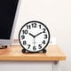 thumbnail image 3 of Reloj Despertador Analógico Silencioso, Metal Negro, Dígitos 3D Grandes, Función De Repetición, Reloj De Mesa Sin Tictac Con Luz Nocturna, Reloj Despertador De Mesita De Noche De 10,5 Cm, 3 of 5