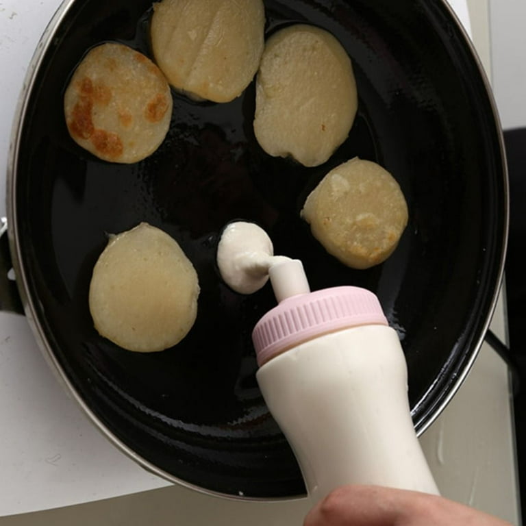 700ml Pancake Batter Dispenser Ice Cream Pastry Bottle Pancake Batter Mixer  Pancake Pouring Pen Waffle Crepes