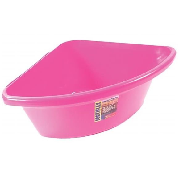 Fortex Industries Inc Corner Feeder- Hot Pink 24 Quart - CF-24 HOT PINK