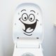 thumbnail image 1 of 2 pegatinas de emoticonos para inodoro, pegatinas de pared divertidas para hacer tú mismo para inodoro, calcomanías decorativas extraíbles impermeables creativas, para inodoro, baño,, 1 of 5