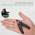 thumbnail image 4 of Yokua Wire Cutters Electrical Cable Cutting Pliers Antislip Mini Rubber Handle, 4 of 7