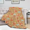 thumbnail image 5 of Yibo Cow Print Blanket Flannel Soft and Comfortable Anti-static Bed Sofa Blanket, 5 of 6