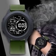 thumbnail image 3 of Reloj electrónico para deportes al aire libre, reloj electrónico redondo, reloj luminoso multifuncional para adolescentes, 3 of 6