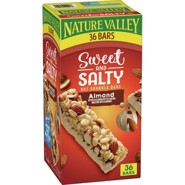 Nature Valley Granola Bars, Sweet and Salty Nut, Almond, 36 Bars, 43.2 oz