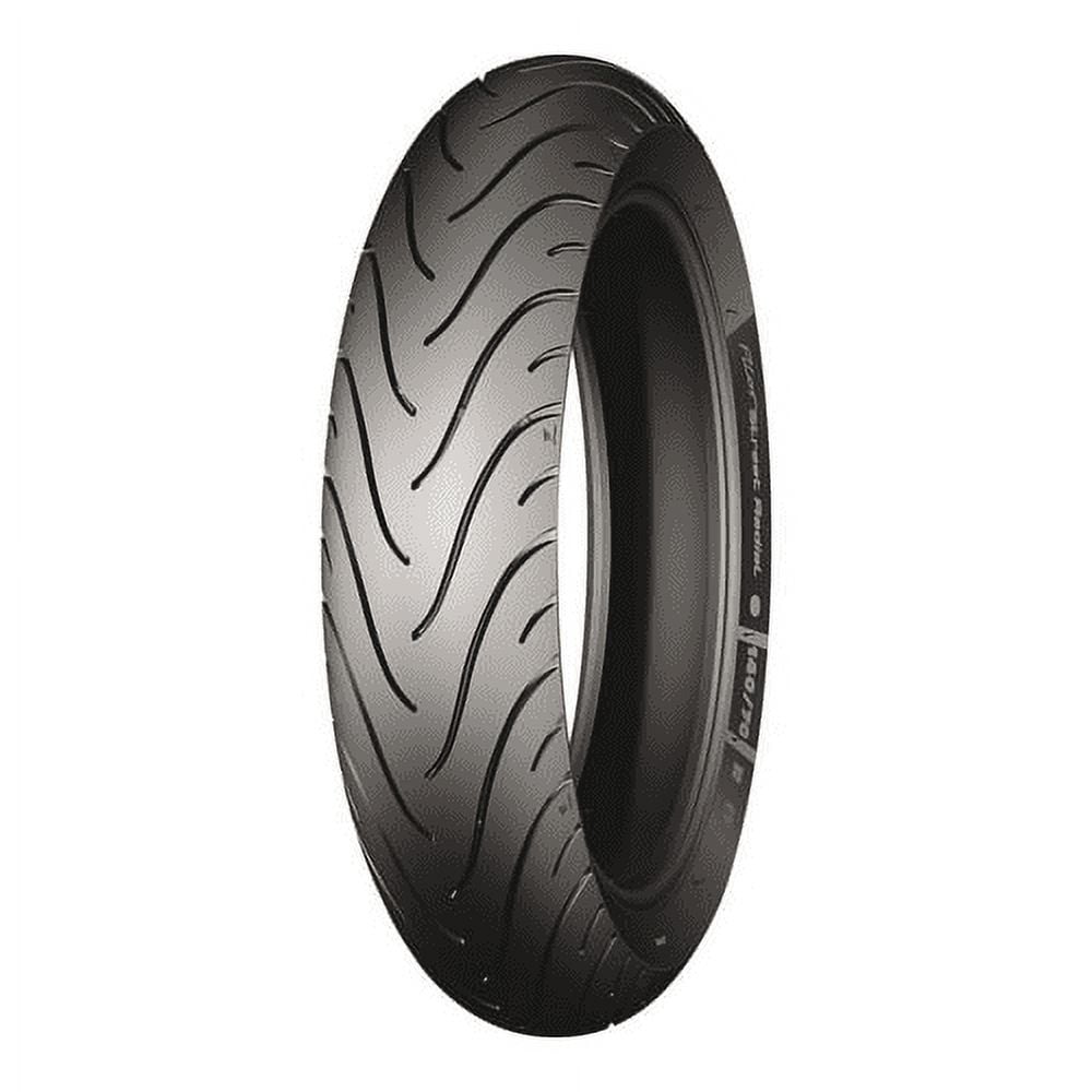 130/70R-17 (62H) Michelin Pilot Street Radial Rear Motorcycle Tire.