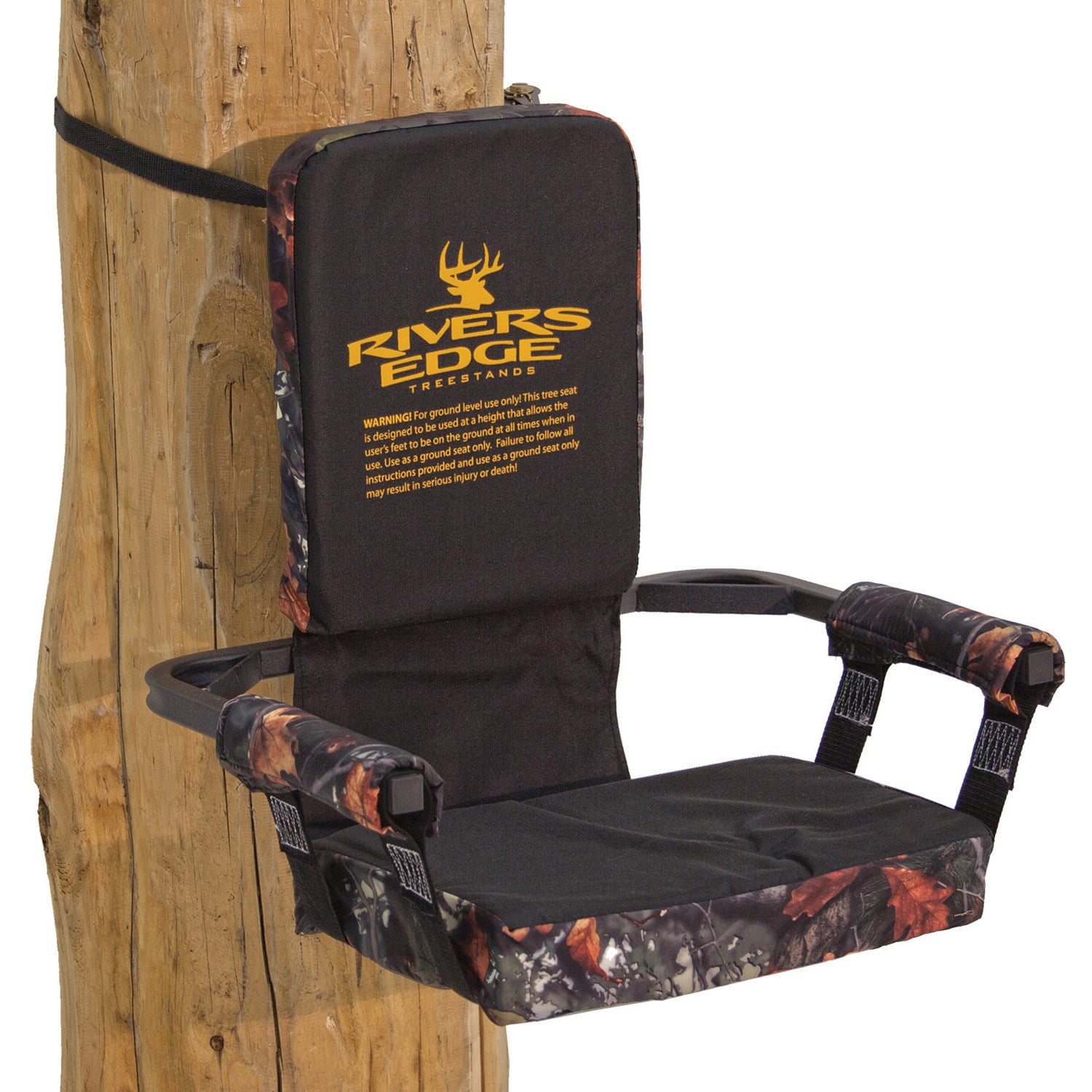 Tree Seat Lounger, ExtraThick Foam Padded, Rivers Edge