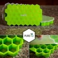 thumbnail image 5 of (Purple)Ice Cube Trays Ice Tray Mold For Freezer, Stackable Ice Tray For Freezer, Silicone Ice Mold Trays, Easy Release Multi color Optional, 5 of 5