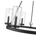 thumbnail image 7 of Z-Lite 589-6 Marlow 6 Light 28" Wide Outdoor Taper Candle Ring Chandelier - Ashen, 7 of 7