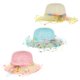 thumbnail image 3 of 3 piezas de sombrero parasol transpirable para bebé, adorable sombrero de playa, práctico sombrero de paja, 3 of 5