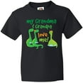 thumbnail image 3 of Inktastic Grandma Grandpa Love Me Dinosaurs Youth T-Shirt, 3 of 5
