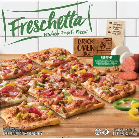 FRESCHETTA Brick Oven Pizza, Supreme, 23.28 oz