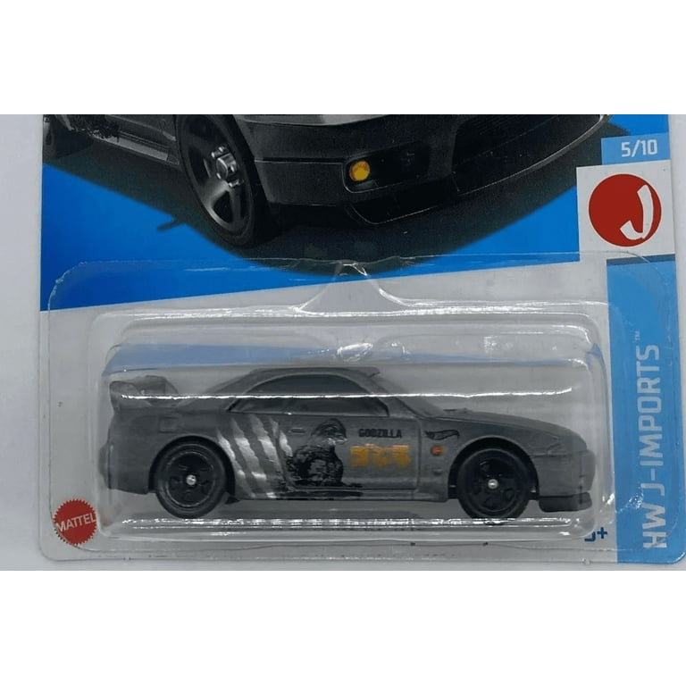 Hot Wheels Nissan Skyline GT-R BNCR33, Gray, HW J-Imports 5