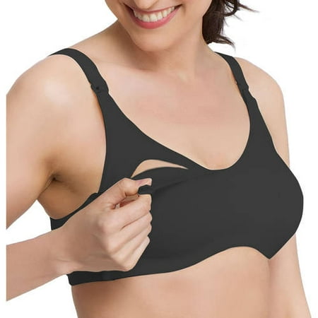 

Maternity Wireless Cotton Blend Nursing Bra--Up To 44Ddd
