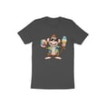 thumbnail image 5 of Funny Summer Monkey Vacation Beach Travel Gift for Men Women T-Shirt Ice Cream Lover Monkey Holiday Birthday Present Tshirt, 5 of 10