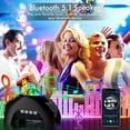thumbnail image 3 of Star Projector, Galaxy Projector for Bedroom, Bluetooth Speaker and White Noise Aurora Projector, Night Light Projector for Kids Adults Gaming Room, Home Theater, Ceiling, Room Decor, 3 of 7
