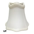 thumbnail image 5 of Royal Designs, Inc. Decorative Trim Hexagon Empire Chandelier Basic Shade CS-508WH-6, White , 2.5 x 5 x 4.5, Pack of 6, 5 of 5