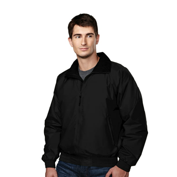 Tri-Mountain Volunteer 8000 Lightweight Nylon jacket, 2X-Large, Black/Black