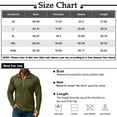 thumbnail image 2 of Fabrcox Big and Tall Mens Polo Shirts 1/4 Zip Collared Color Patchwork T Shirts Fall Long Sleeve Casual Lightweight Trendy Polo Shirts,Navy L, 2 of 4