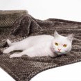thumbnail image 3 of Pet Blanket Solid Color Breathable Soft Cat Fleece Blanket Dog Throw Blanket, 3 of 10