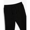 thumbnail image 3 of Basic Sweatpants Drawstring Textured Cotton, 3 of 3