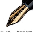 thumbnail image 2 of Pilot Stylo Plume Personnalisé 743 FKK3000RBF Pointe Fine Axe Noir, 2 of 4
