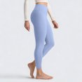 thumbnail image 6 of Garbnen Blue Legging for Women High Waisted Tights Women's Yoga Pants Cycling Spring Summer Soft Workout Leggings Women, 6 of 6