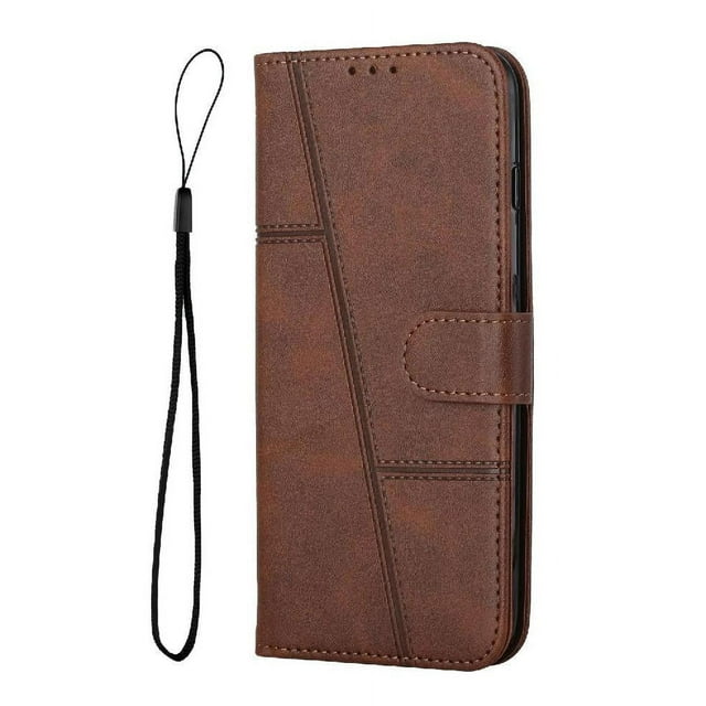 Funda Flip para FOXDOCK Xiaomi Redmi 13 4G – Carcasa delgada y resistente a impactos con soporte para uso diario y profesional
