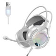 thumbnail image 2 of Auriculares para juegos shamjiam con micrófono cancelación de ruido USB 7.1, 2 of 9