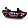 thumbnail image 2 of AKKON - Fits 2015 2016 2017 2018 2019 Ford Mustang Clear Tube Black Smoked 3rd Brake LED Parking Lamp Reverse Light One Piece, 2 of 5