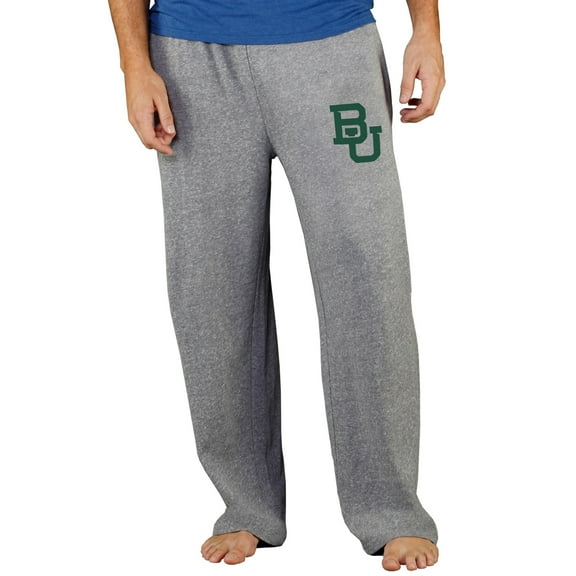 Men's Concepts Sport Gray Baylor Bears Mainstream Terry Pants