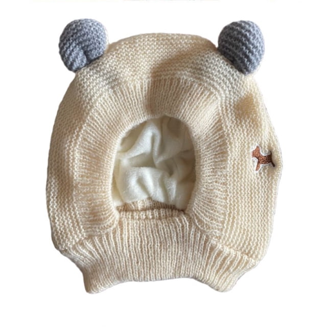 Orejeras Silenciosas Para Perros Gorros De Punto Para Perros Orejas De Mascota Gorros Cálidos De Invierno Ropa