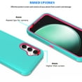 thumbnail image 4 of Tiflook for Galaxy S23 FE 5G 2023 Case,3 in 1 Sturdy Phone Case for Samsung S23 FE 5G, Shockproof Full Coverage Protective Cover Phone Case for Samsung Galaxy S23 FE 5G (2023) 6.4" Green, 4 of 7