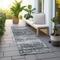 thumbnail image 6 of Addison Rugs Chantille Indoor/Outdoor Transitional Modern Black Washable Runner Rug, 2'3" x 7'6", 6 of 6