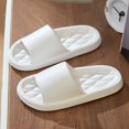thumbnail image 4 of Willtoo Shower Shoes Open Toe Non Slip Slides Comfy Waterproof Slip on Sandals Lightweight Home Slippers, 4 of 5