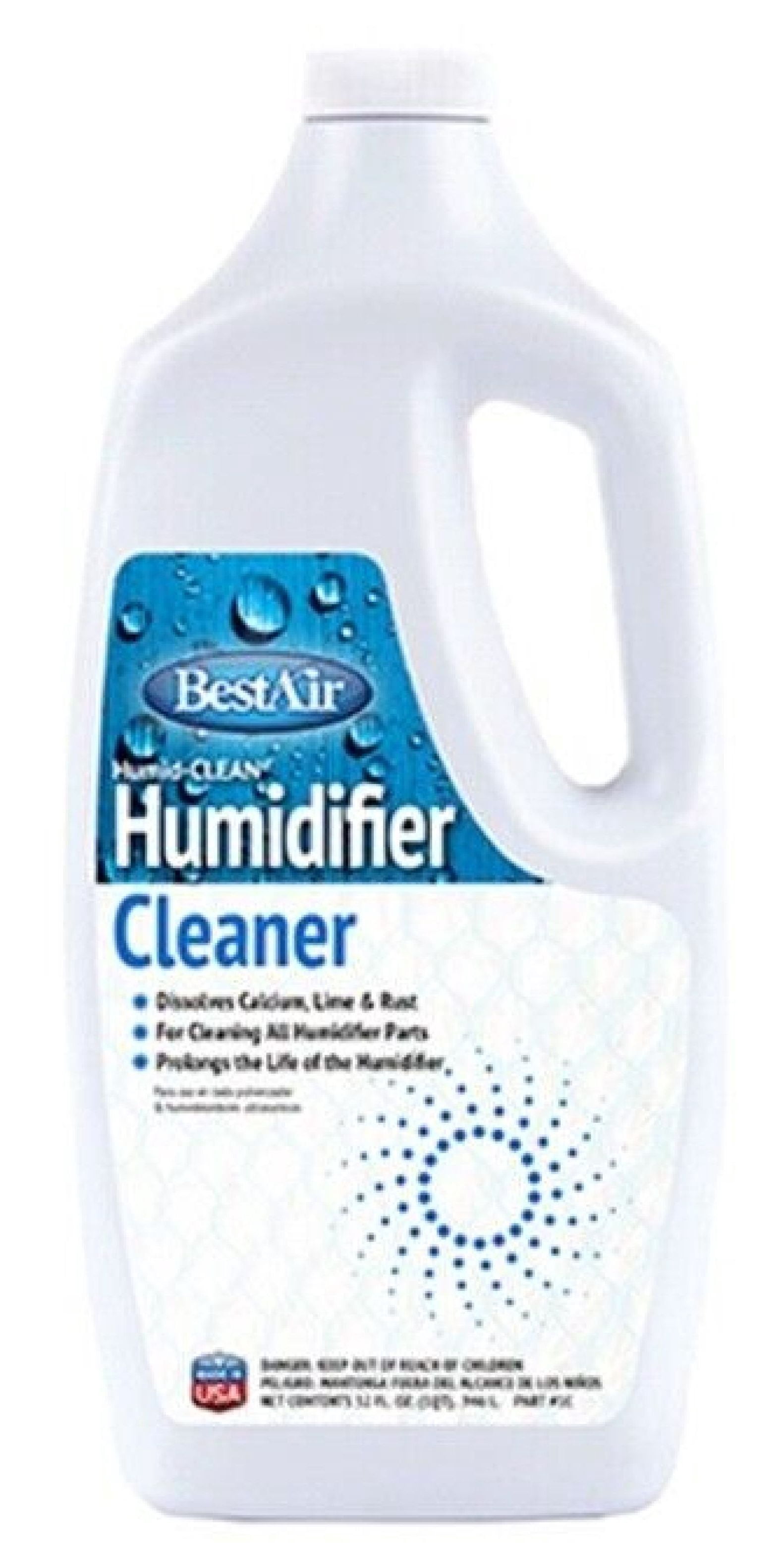 BestAir 1C 32 oz Humidiclean Humidifier Cleaner - Pack of 2