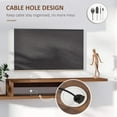Wall Mounted Media Console, Floating Stand Component Shelf