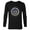 Black, variant on Marvel WandaVision S.W.O.R.D. Force Field - Long Sleeve T-Shirt for Men – Customized-White