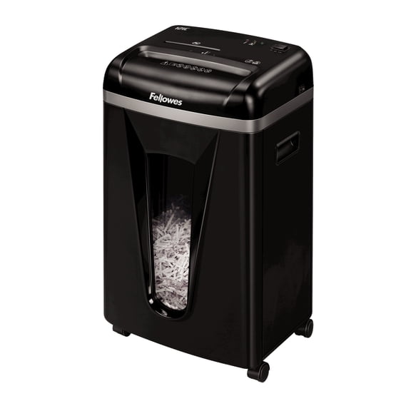 Fellowes 121C 12-Sheet Cross-Cut Paper Shredder