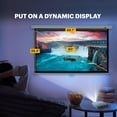 thumbnail image 3 of Kodak 80" Manual Pull Down Projector Screen, Large 16:9 Retractable Projector Screen, 3 of 9