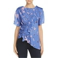thumbnail image 2 of Preen Line Womens Yume Pullover Blouse, Blue, Small, 2 of 2