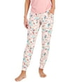 thumbnail image 2 of ALFANI Intimates Pink Pocketed Cuffed Sleep Pants XS, 2 of 3