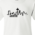 thumbnail image 4 of Inktastic Seattle Skyline Youth T-Shirt, 4 of 5